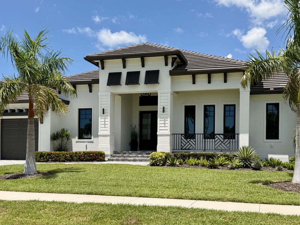 Nova Homes of SWFL custom residence on Marco Island - electrical by Nova Electrical Contractors